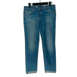 Adriano Goldschmied AG Cigarette Stilt Rollup Denim Jeans Size 28R